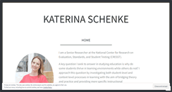 Desktop Screenshot of katerinaschenke.com